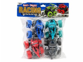 Set 4 camionetas tiburon